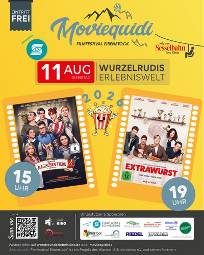 Moviequidi Filmfestival - Wurzelrudis Erlebniswelt