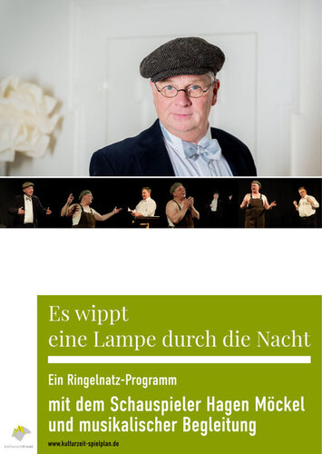 Es wippt eine Lampe durch die Nacht