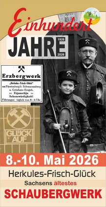 100 Jahre Schaubergwerk "Herkules-Frisch-Glück"