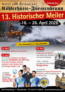 13. Historischer Meiler - Die Sensation in Waschleithe