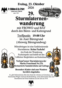 Sturmlaternenwanderung