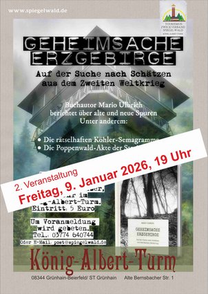 Vortrag Mario Ulbrich "Geheimsache Erzgebirge"