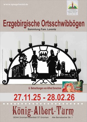 Ausstellung erzgebirgische Ortsschwibbögen 