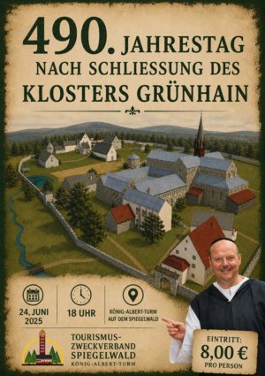 Vortrag Michael Lohse, 490. Jahrestag - Schließung Kloster Grünhain
