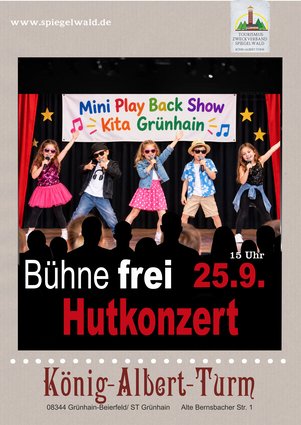 Miniplayback-Show der Kita Klosterzwerge Grünhain