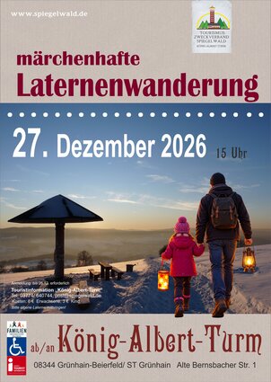 Märchenhafte Laternenwanderung