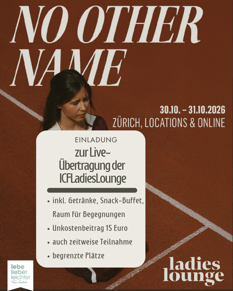 Einladung zur Live- Übertragung der ICFLadiesLounge